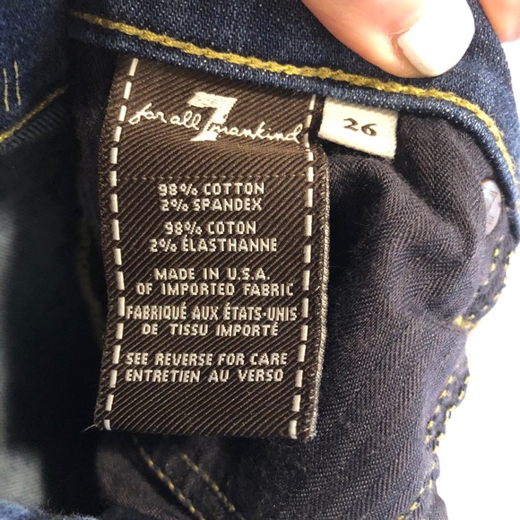 7 for all mankind The skinny crop and roll - Picture 4 of 4